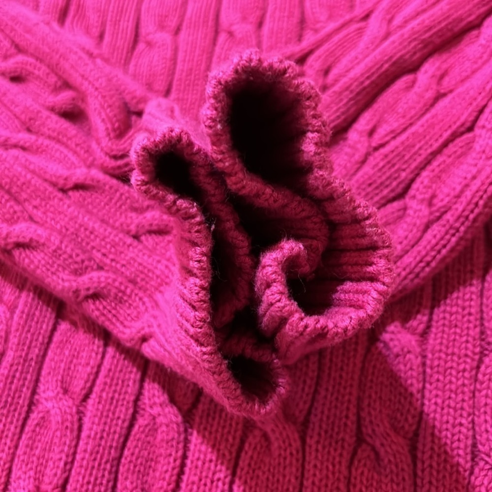 Lilly Pulitzer Cable Knit sweater. Size Small. Vintage - Picture 5 of 6